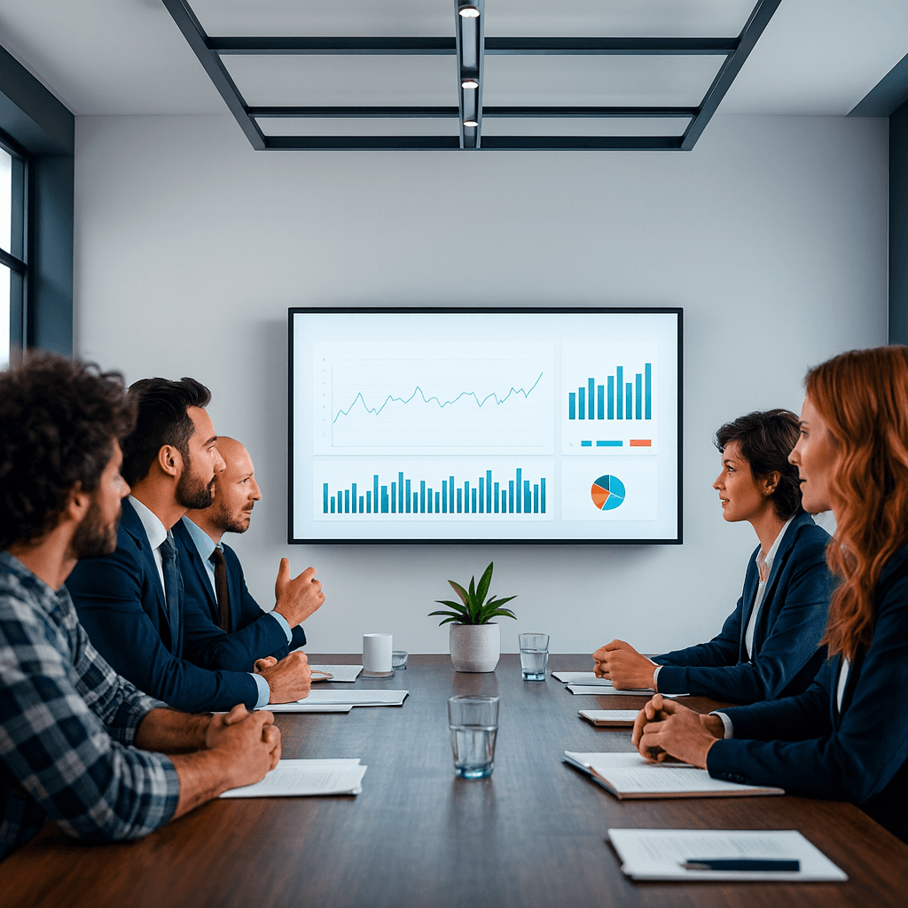 Equipo técnico de MyL3d instalando pantallas LED